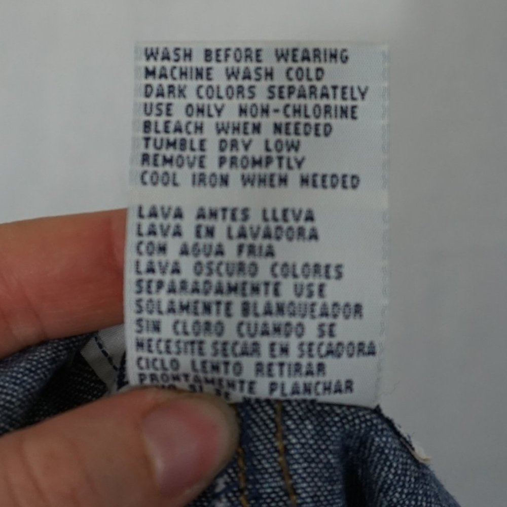 Vintage Basic Editions 90's Denim Shorteralls Euc - image 8